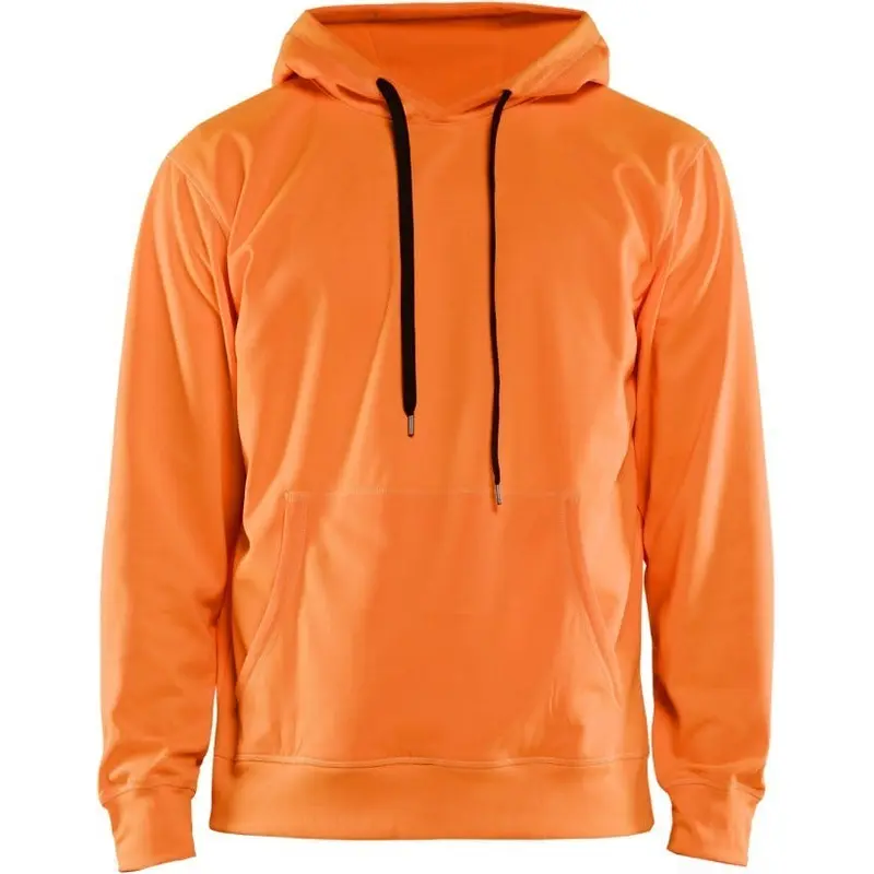 Blaklader 34492528 Hooded Sweatshirt, High-Visibility Orange
