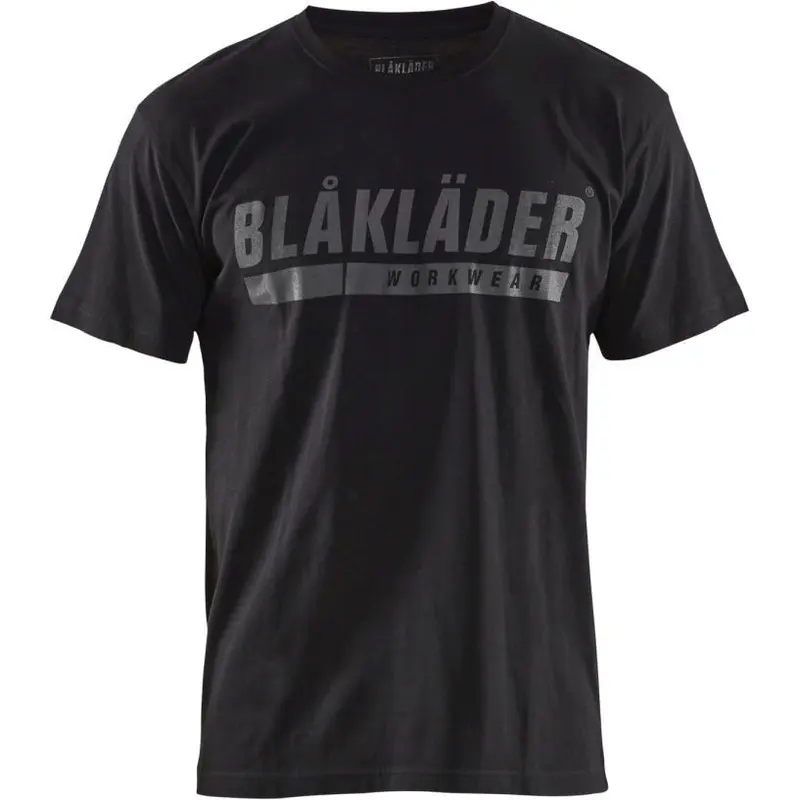 Blaklader 35551042 Short Sleeve T-Shirt with Logo, Black