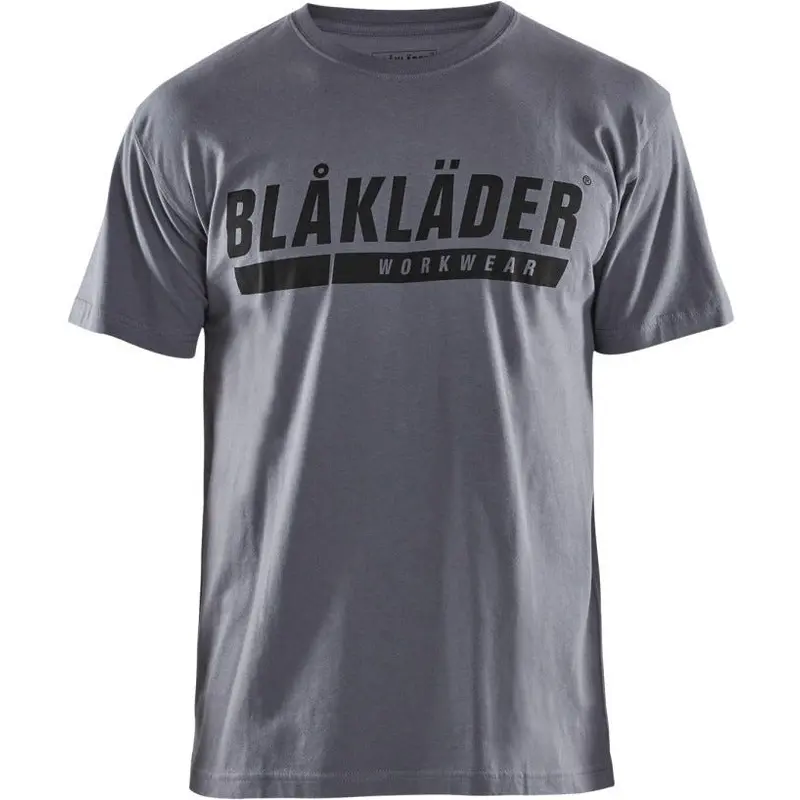 Blaklader 35551042 Short Sleeve T-Shirt with Logo, Grey