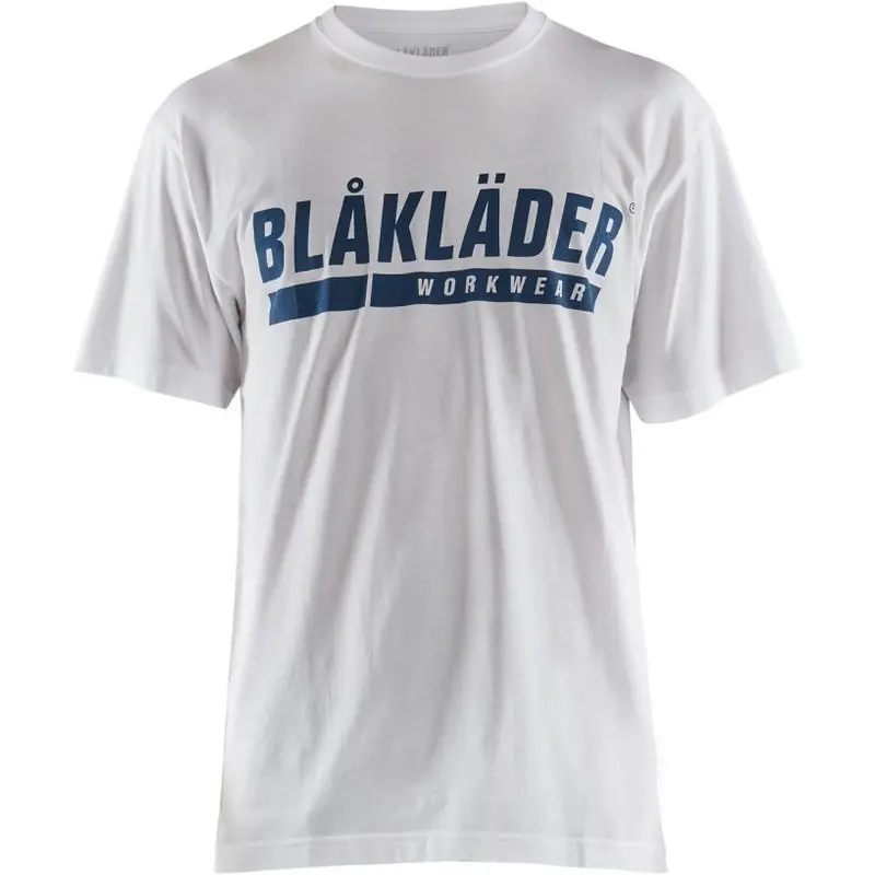 Blaklader 35551042 Short Sleeve T-Shirt with Logo, White