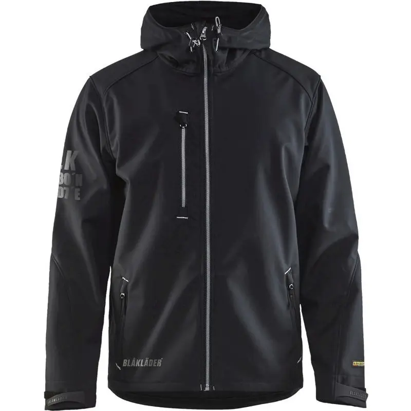 Blaklader 49392517 Pro Softshell Jacket, Black / Silver