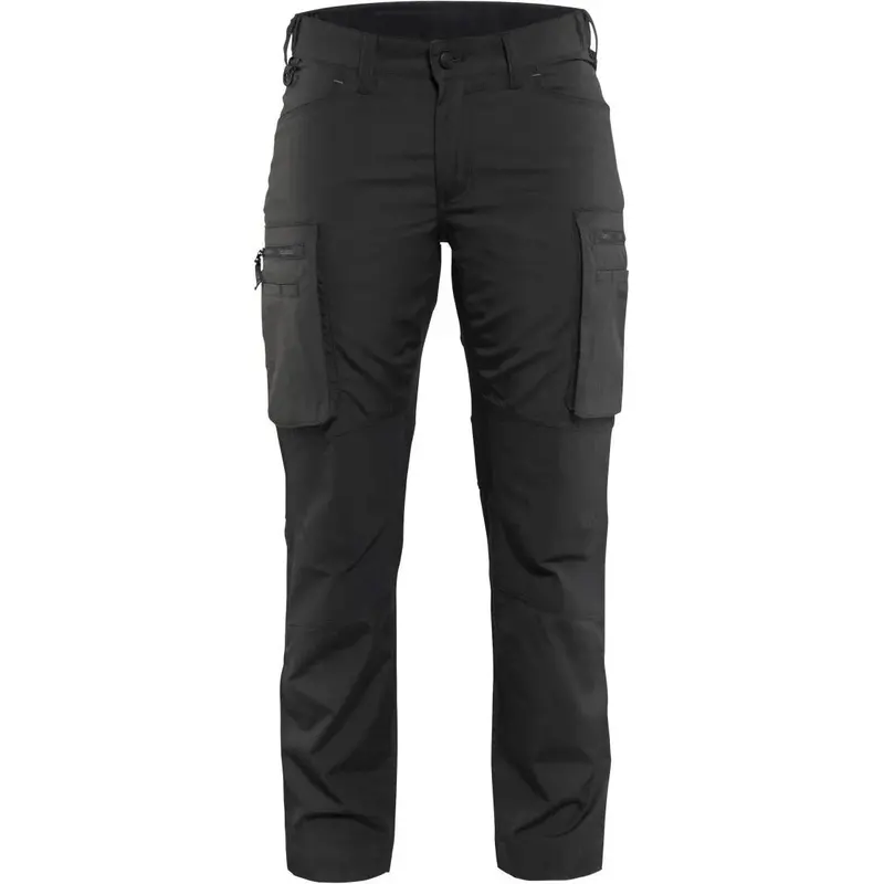Blaklader Workwear Women's Service Stretch Work Pants, Black