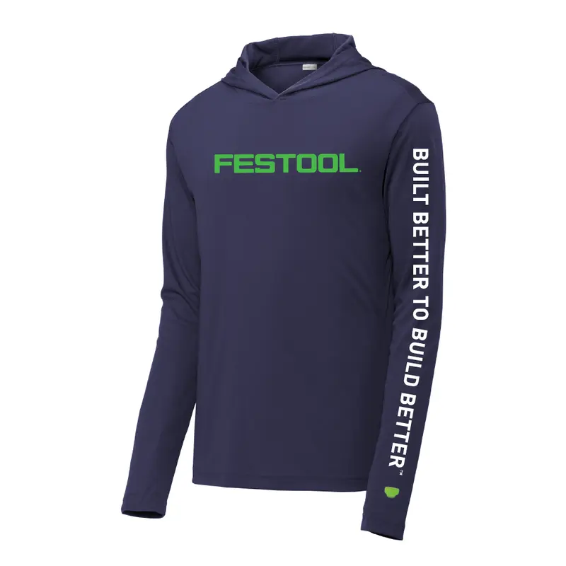 Festool "Built Better to Build Better" Long-Sleeve Hooded T-Shirt
