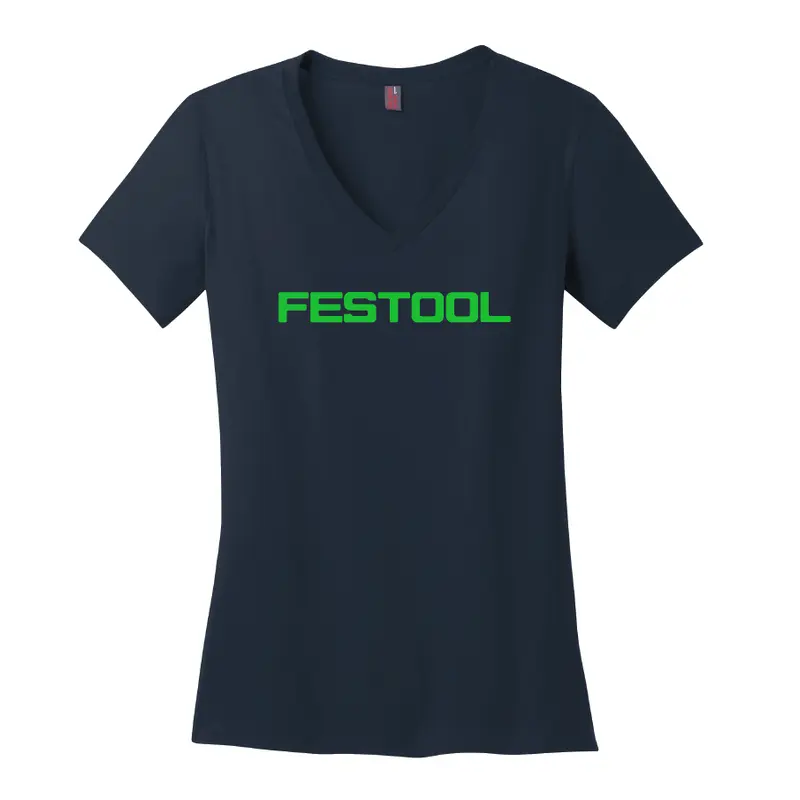 Festool Womens "Built Better to Build Better" V-Neck T-Shirt