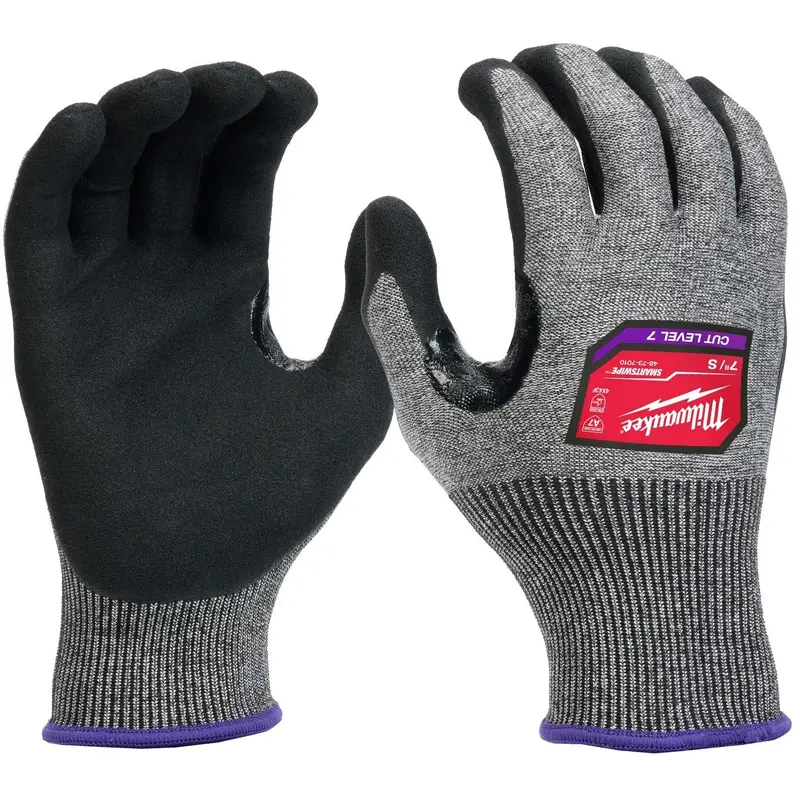 Milwaukee 48-73-701X Cut Level-7 High-Dexterity Nitrile Dipped Gloves, 1-Pair