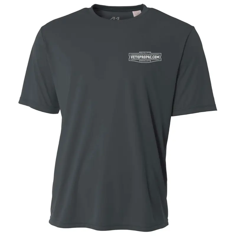 Veto Pro Pac Dry Fit Short Sleeve T-Shirt, Gray