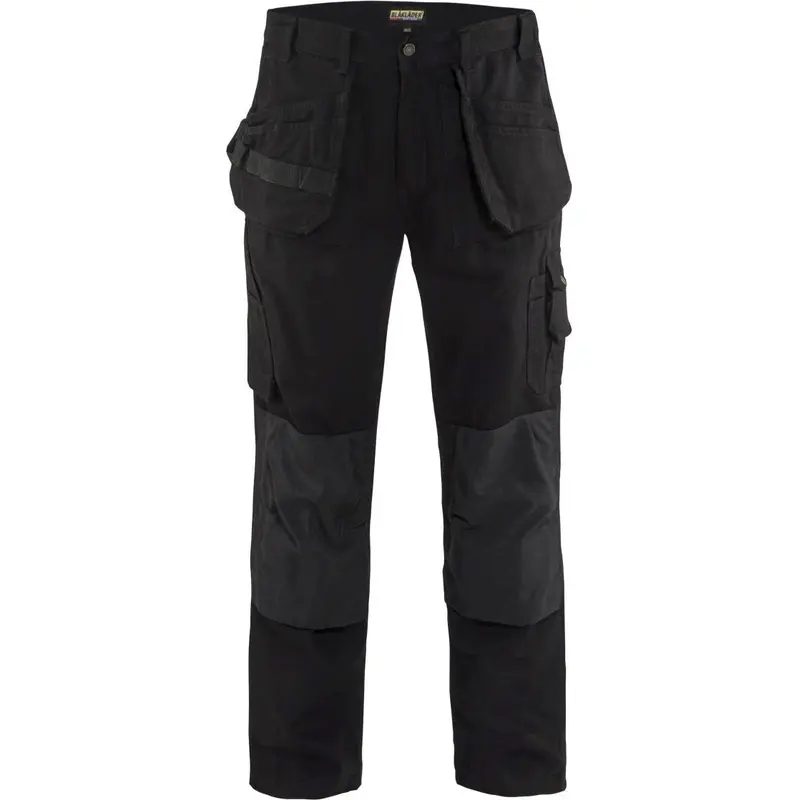 Blaklader 16301310 Bantam Work Pants with Utility Pockets, Black