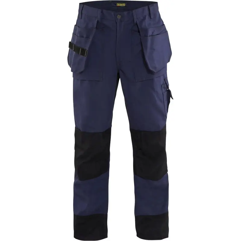 Blaklader 168013808999 Heavy Worker Pants, Navy Blue/Black