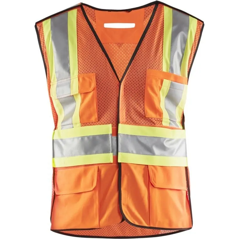 Blaklader 31381054 5-Point Tear Away Vest, High-Visibility Orange