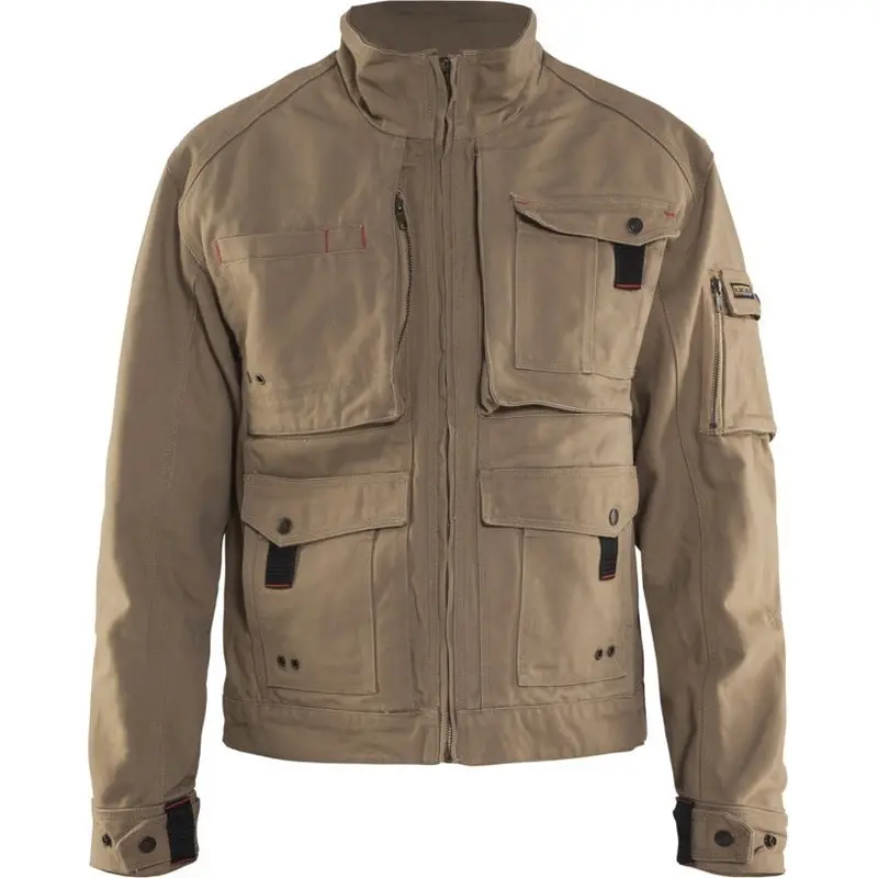 Blaklader 40621320 Brawny Canvas Jacket, Antique Khaki
