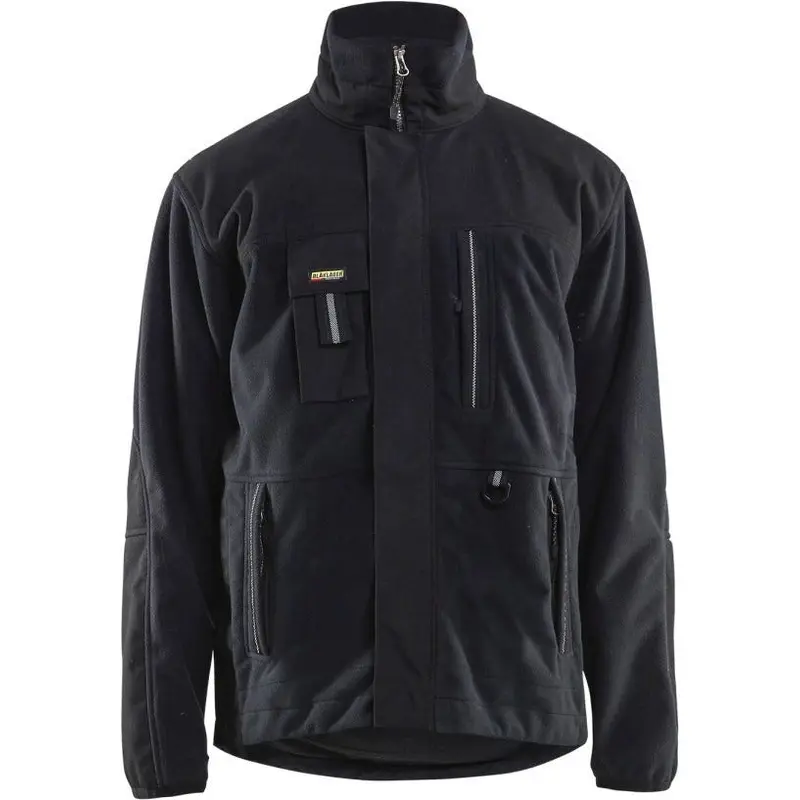 Blaklader 48552520 Two Fisted Fleece Jacket, Black