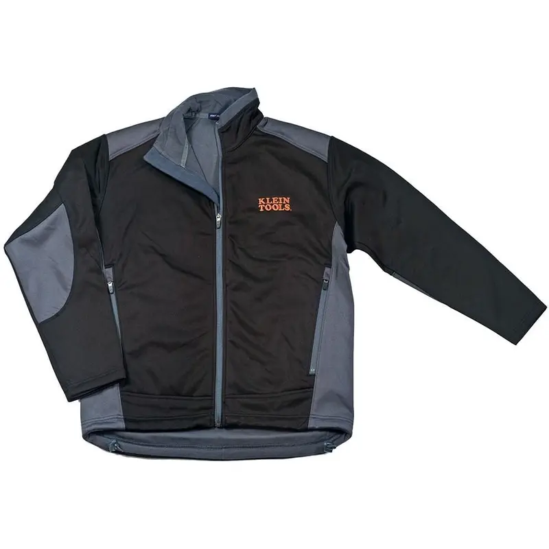 Klein 96616BLK Klein Tools Soft Shell Jacket - Black & Grey