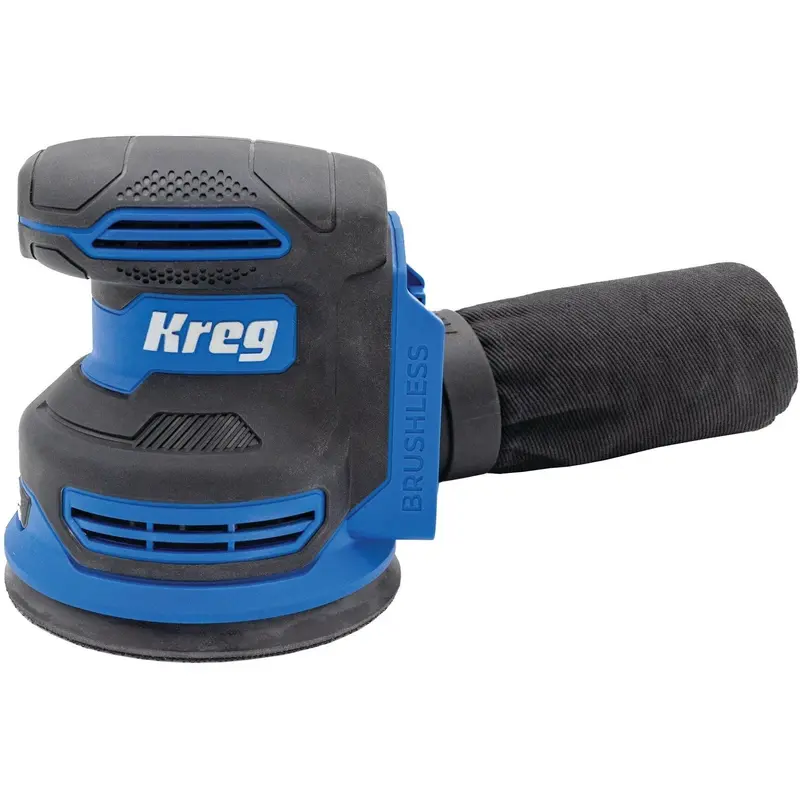 Kreg KPTRS500A 20V Ionic Drive Cordless 5-in Random Orbit Sander, Tool Only