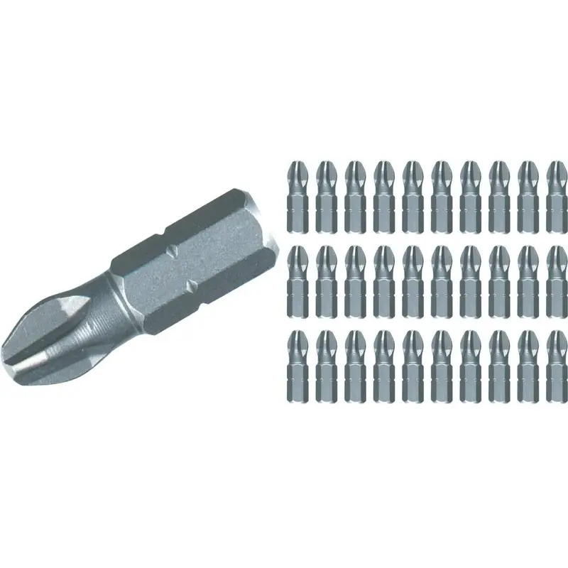 Wiha Phillips Insert Bit Contractor Grade, 30-Pack