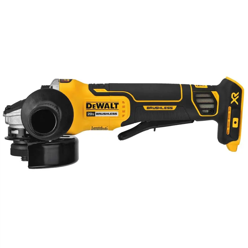 DeWalt DCG413B 4.5" 20V Max XR Brushless Paddle Switch Small Angle Grinder With Kickback Brake (PROMO)