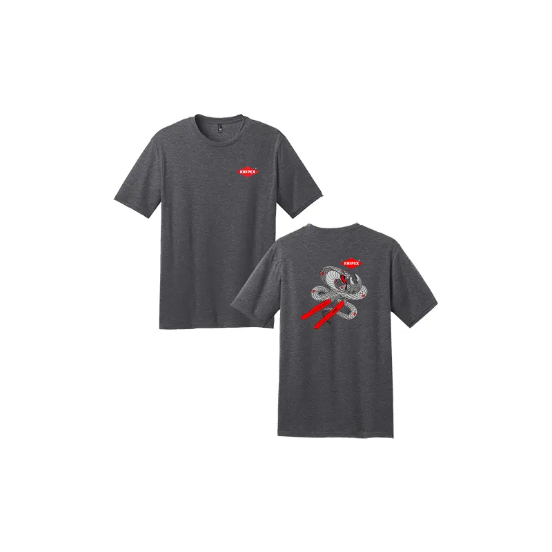 Knipex "Snakewrench" T-Shirt, Grey, XL (PROMO)