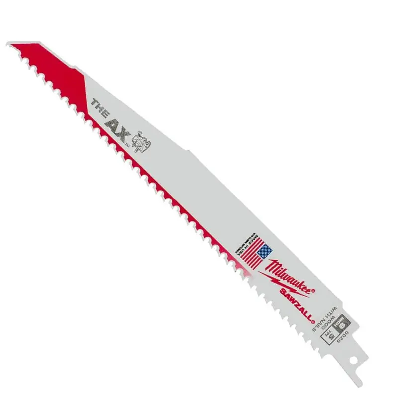 Milwaukee 48-00-5026 9" 5 TPI The Ax SAWZALL Recip Blade (5 Pk) (PROMO)