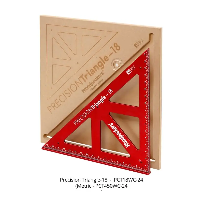 Woodpeckers PCT18WC-24 18 in.Precision Triangle (Case)