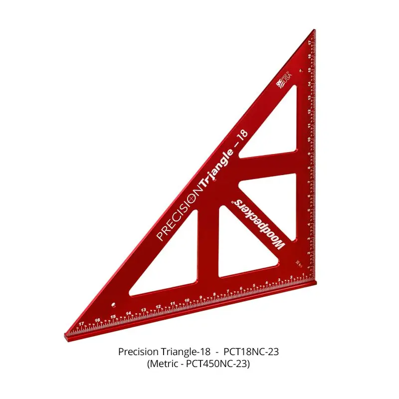 Woodpeckers PCT450NC-24 450mm Precision Triangle (No Case)