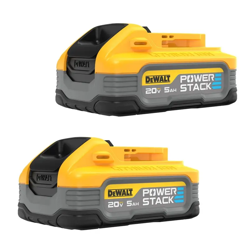 DeWalt DCBP520-2 20V MAX POWERSTACK 5.0Ah Battery, 2-Pack (PROMO)