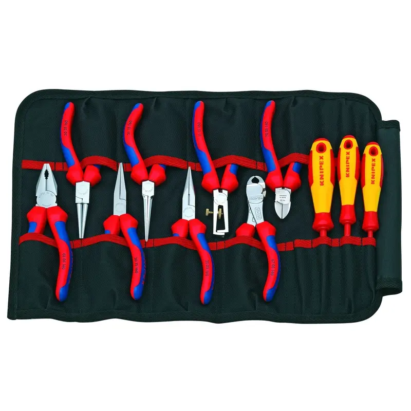Knipex 00 19 41 11 Pc 1000V Insulated Set in Tool Roll