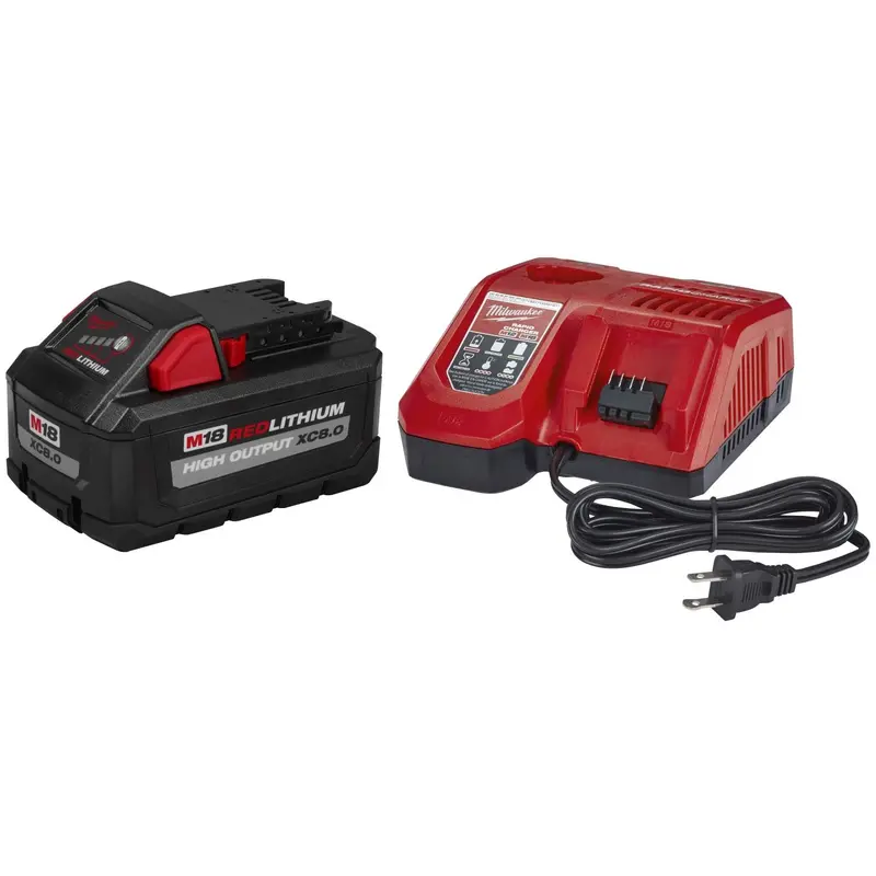Milwaukee 48-59-1880 M18 REDLITHIUM HIGH OUTPUT XC 8.0Ah Starter Kit (PROMO)