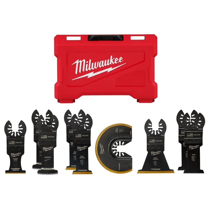 Milwaukee PROMO 49-10-9113 Open-Lok Multi-Tool Blade Kit, 9-Pieces (PROMO)