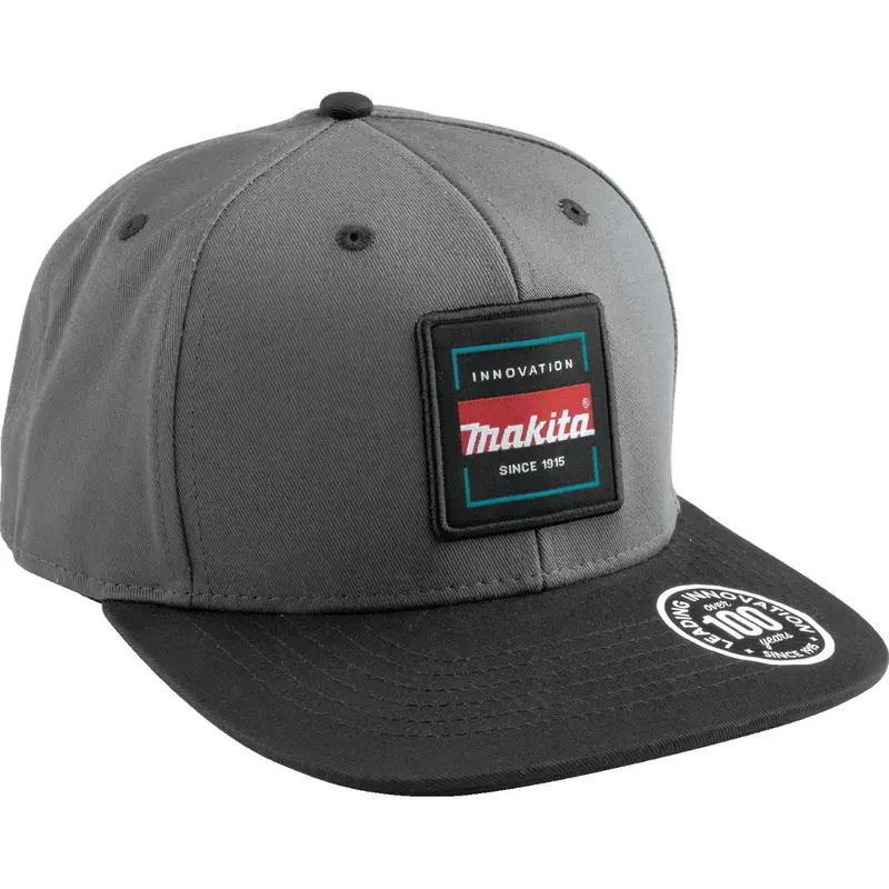 PROMO Makita 999CAP42 Grey and Black Flat Bill Cap (PROMO)
