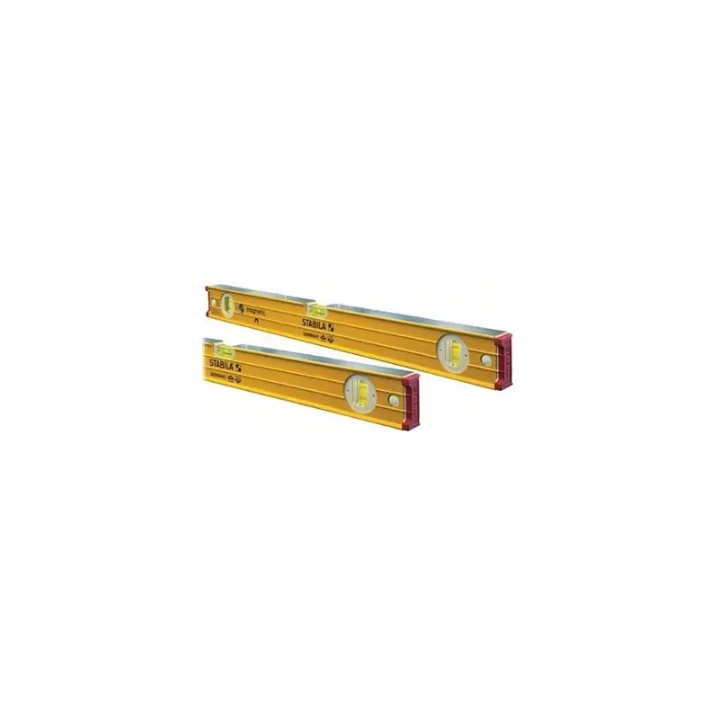 Stabila 38532 Type 196 2-Piece Magnetic Jamber Spirit  Level Set (PROMO)