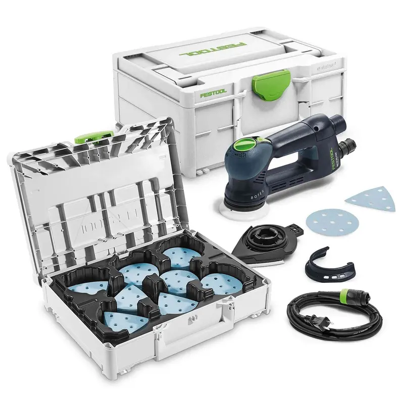 Festool RO 90 DX FEQ-Plus Rotex Sander Set w/ Granat Abrasive Value Set Systainer
