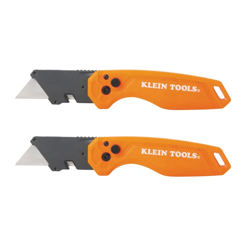 Klein Tools 44313 Folding Utility Knife (2-Pack)