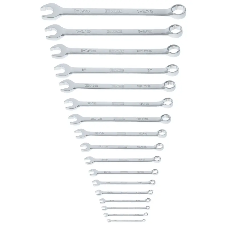 DeWalt DWMT45428 TOUGHSERIES 17-Piece SAE Combination Wrench Set
