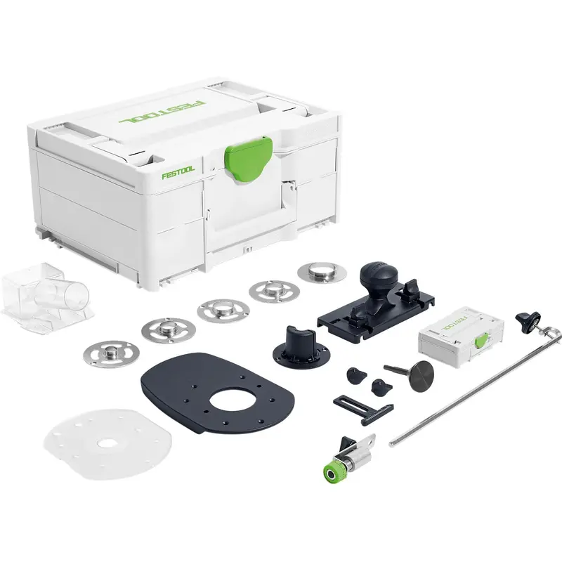 Festool 578047 ZS-OF 1010 I 17-Piece Imperial Router Accessory SYS3 Set