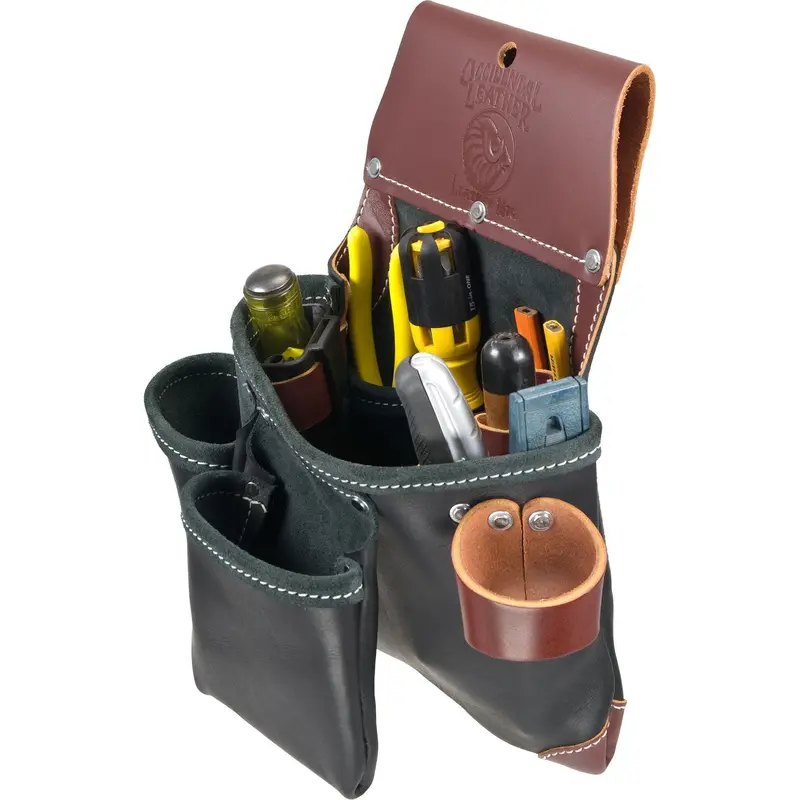 Occidental Leather B5612 Green Building Tool Bag, Black