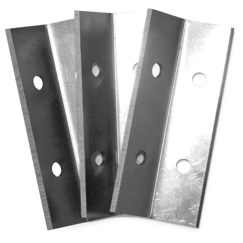 Viper Scraper Steel Angled Push Scraping Blade 3-Pack