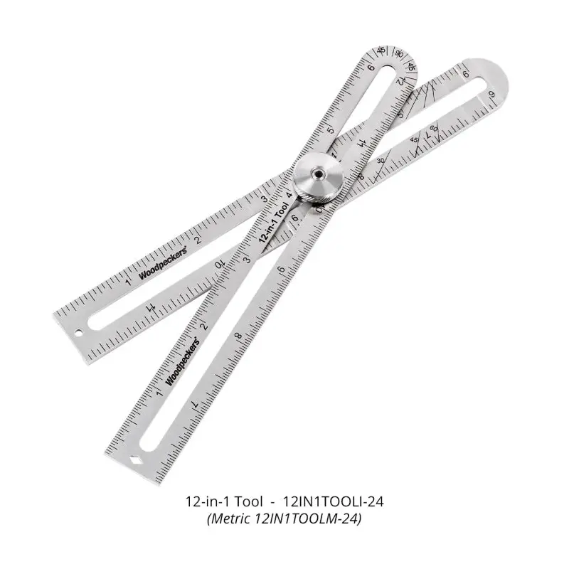 Woodpeckers 12IN1TOOLI-24 12-in-1 Tool, Inch