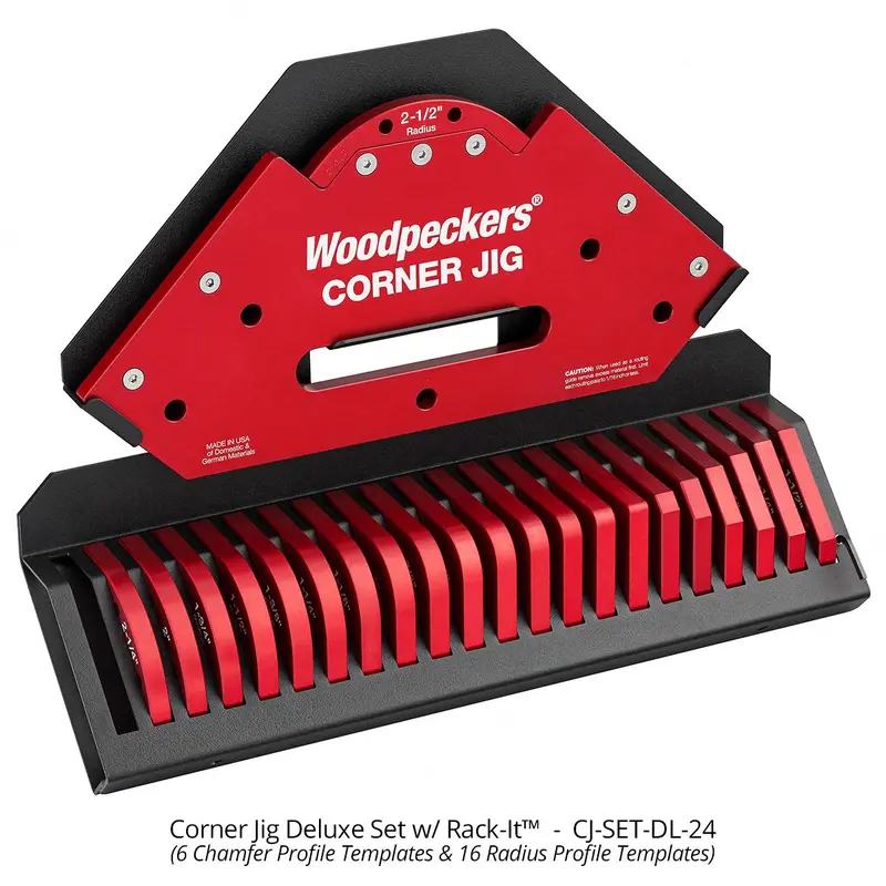 Woodpeckers CJ-SET-DL-24 Corner Jig Deluxe Set