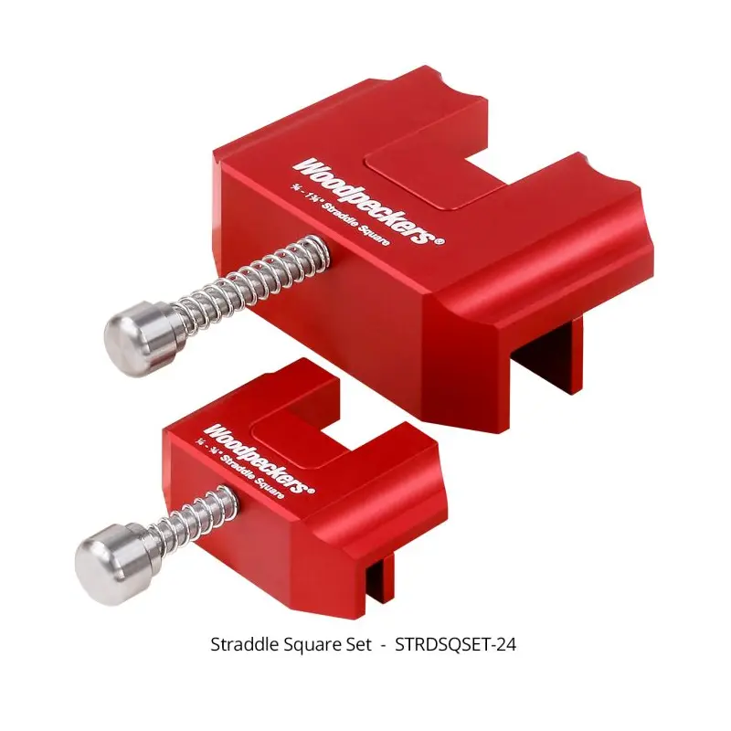 Woodpeckers STRDSQSET-24 2-Piece Straddle Square 2024 Set