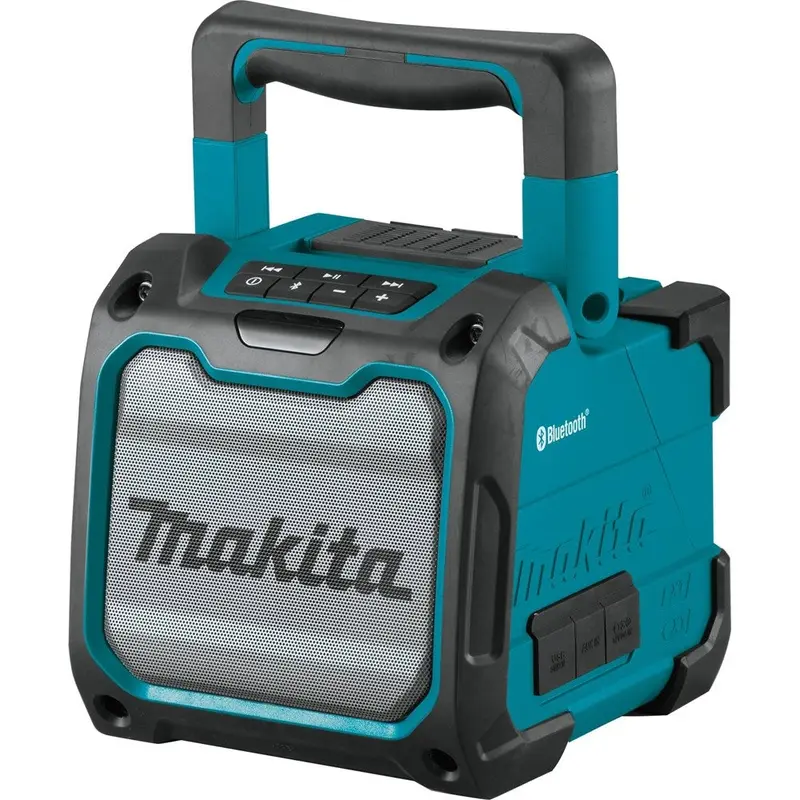 Makita XRM08 18V LXT / 12V max CXT Cordless Bluetooth Job Site Speaker (Teal), Tool Only (PROMO)