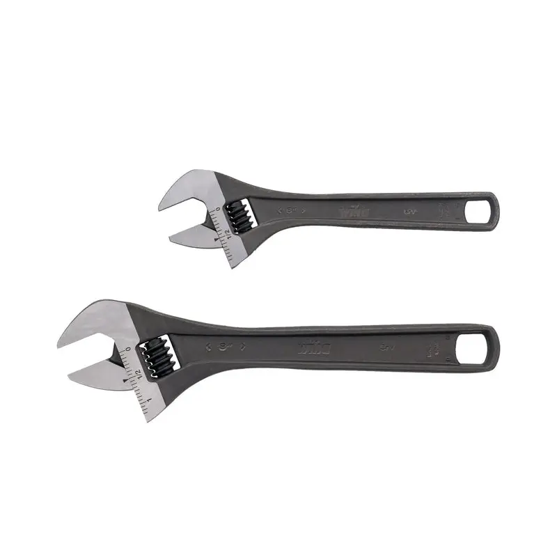 Wiha 76281 2-Piece Adjustable Wrench Set