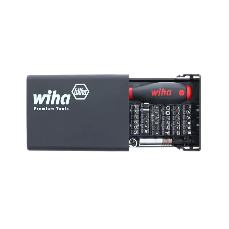 Wiha 71991 39-Piece Bits Collector Security Bits And Magnetic Bit Holder Set