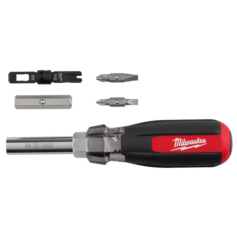 Milwaukee 48-22-2902 9in1 Punchdown Multi-Bit Screwdriver