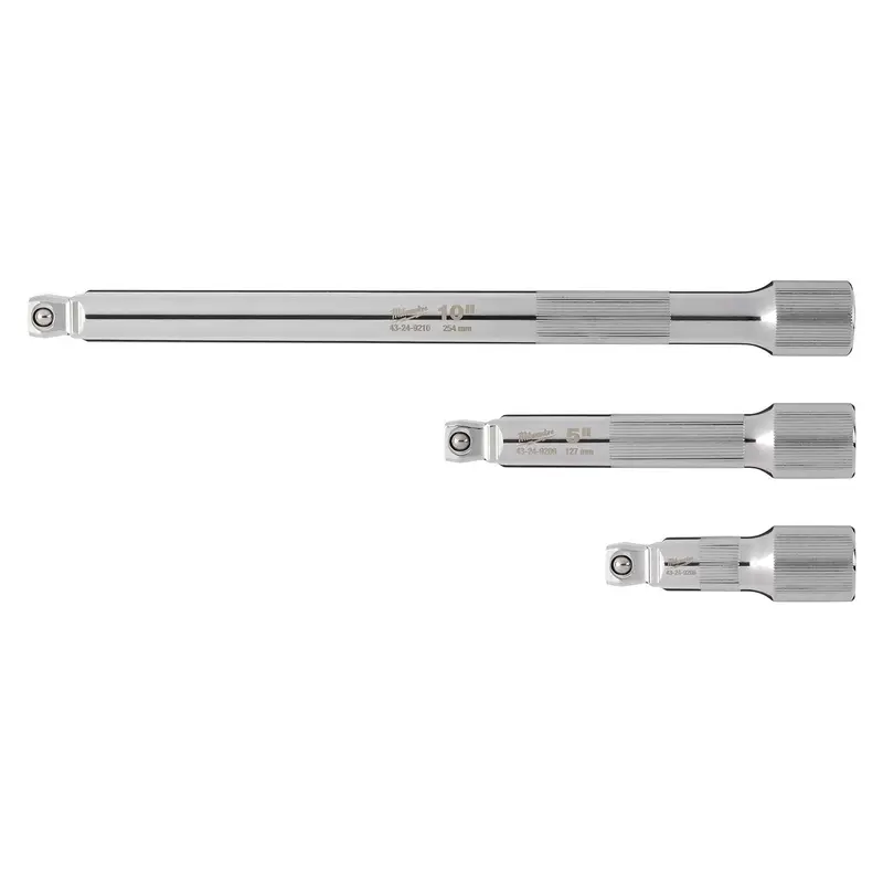 Milwaukee 48-22-9352 3pc 1/2" Drive Wobble Extension Set