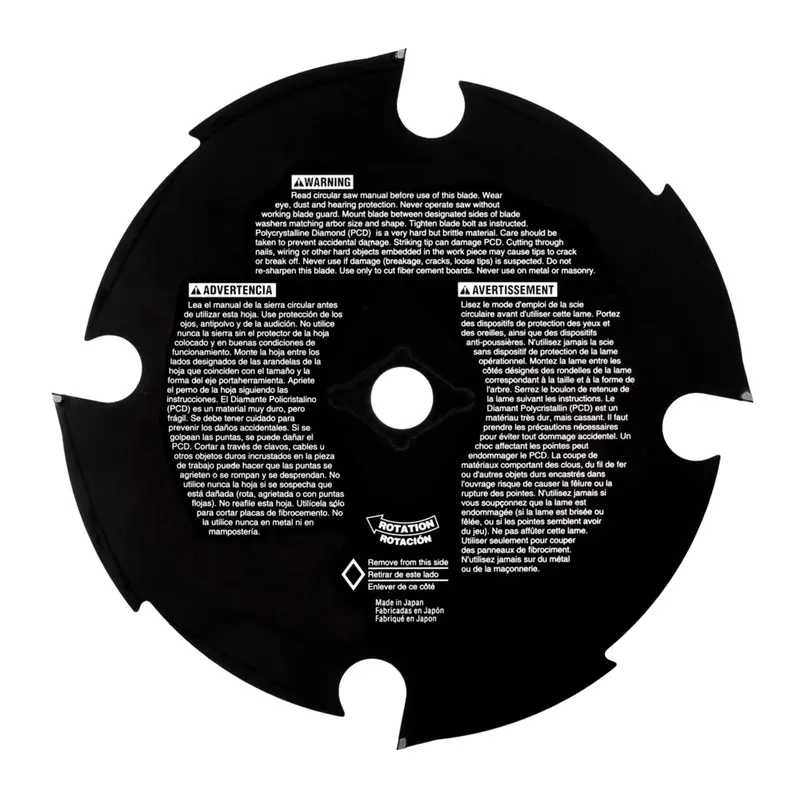 SKIL SPT1001 SKIL SPT1001 7-1/4" 4-Tooth Fiber Cement Blade