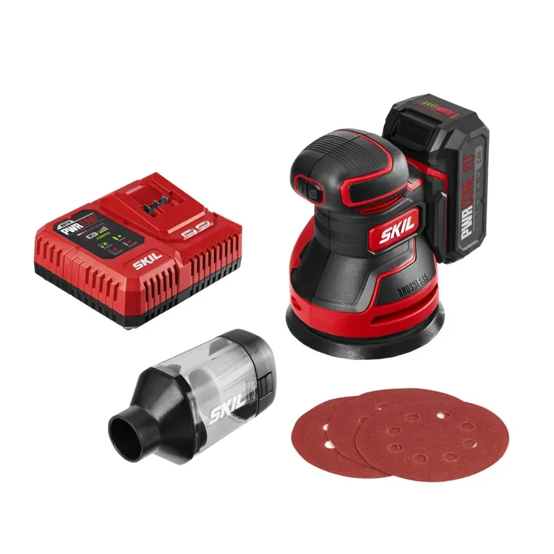 SKIL SR660301 PWR CORE 20 Brushless 20V Random Orbital Sander Tool Only