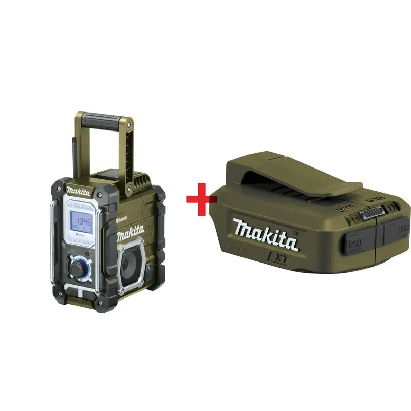 Makita Outdoor Adventure 18V LXT Bluetooth Radio (Bare Tool) Cordless Power Source (Bare Tool)