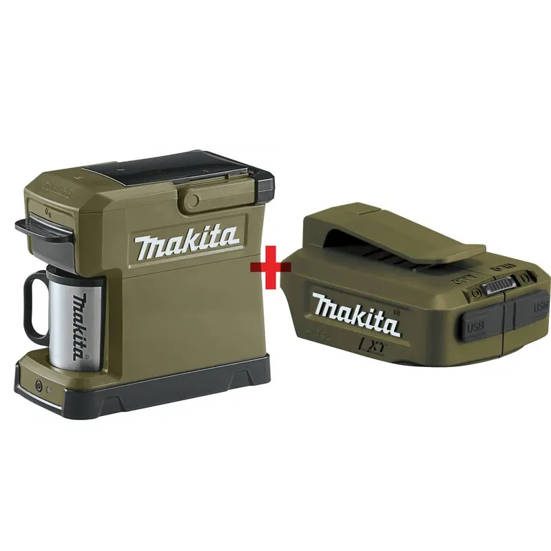 Makita Outdoor Adventure 18V LXT Coffee Maker, Tool Only with Cordless Power Source (Bare Tool)