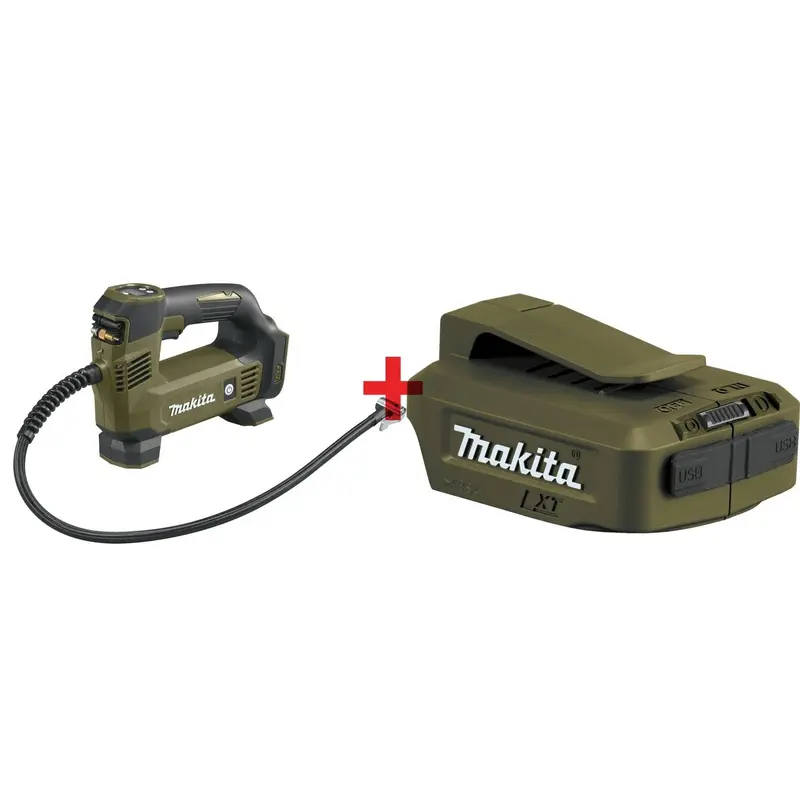 Makita Outdoor Adventure 18V LXT Inflator (Bare Tool) with Cordless Power Source (Bare Tool)
