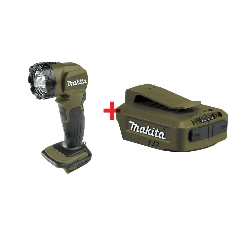 Makita Outdoor Adventure 18V LXT LED Flashlight (Bare Tool) Cordless Power Source (Bare Tool)