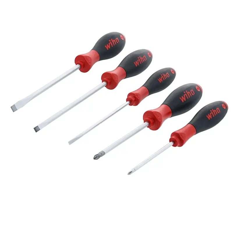 Wiha 30277 5-Piece SoftFinish Screwdriver Set